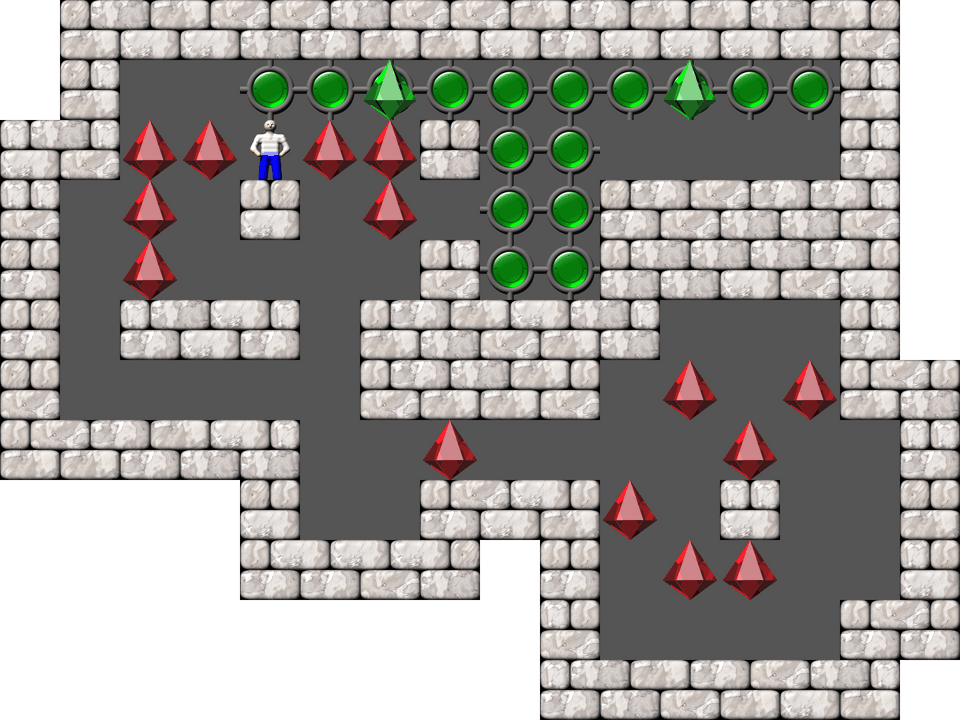 Sokoban Mass Remodel level 1767